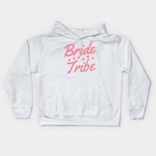 Bride Tribe. She Said Yes. Cute Bride To Be Design Kids Hoodie